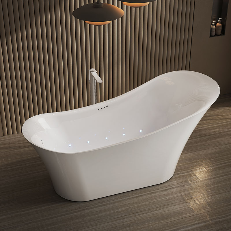 Freestanding Whirlpool Bathtub Nautic Antique II Air 2