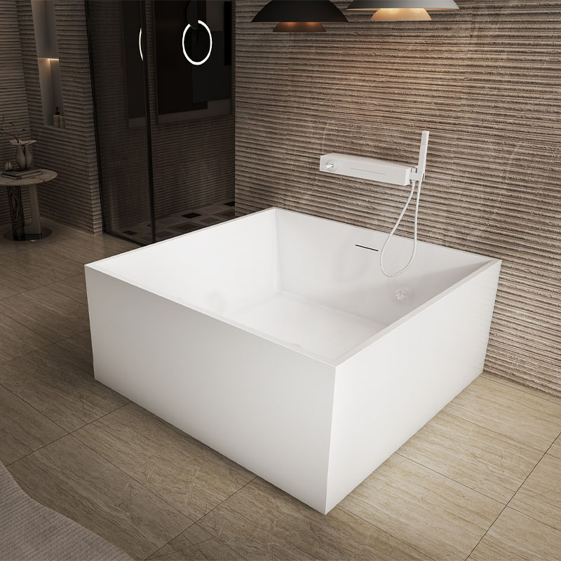 Freestanding Whirlpool Bathtub Nautic Duo VI Air 1